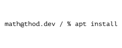 An svg of the text